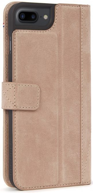 Decoded Leren Portemonnee Hoesje Apple iPhone 8/7/6S Plus Roze afbeelding 4