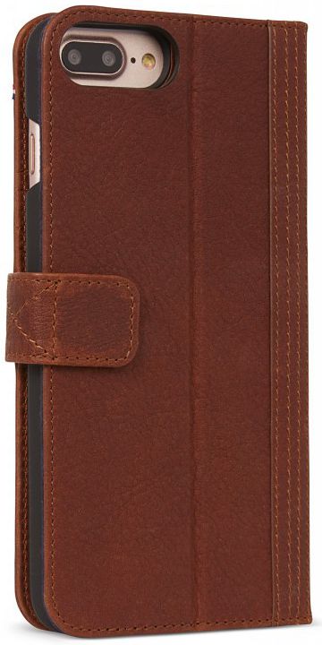 Decoded 2-in-1 Leren Portemonnee Hoesje iPhone 8 / 7 Plus Bruin afbeelding 8