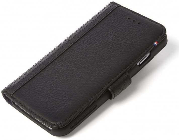 Decoded Leren Portemonnee Hoesje Apple iPhone 8 / 7 / 6S Zwart afbeelding 6