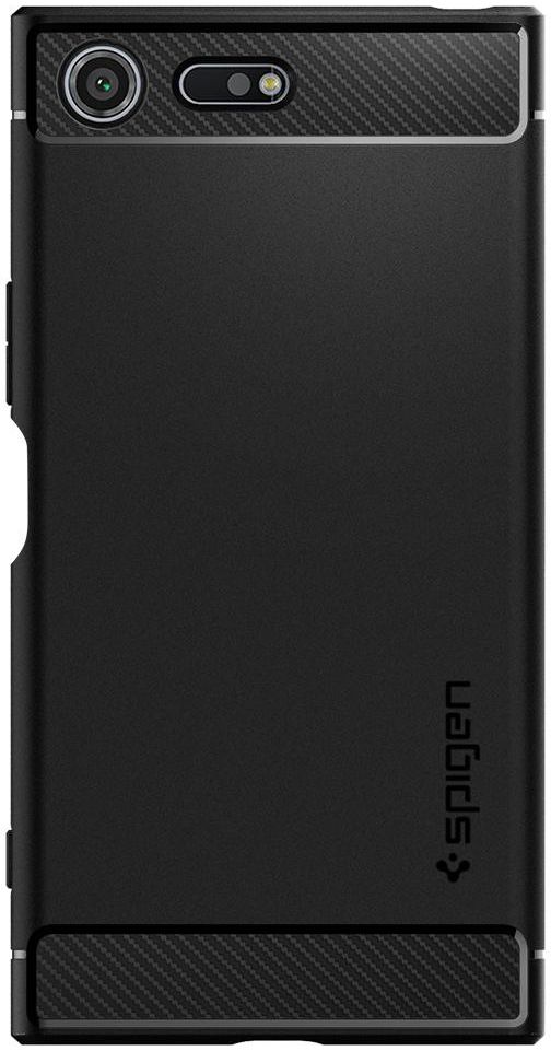 Spigen Rugged Armor Case Sony Xperia XZ Premium Zwart afbeelding 7