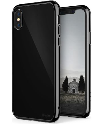 Ringke Fusion iPhone X Hoesje Doorzichtig Shadow Black Hoesjes