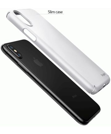 Ringke Slim Apple iPhone X ultra dun hoesje Wit Hoesjes