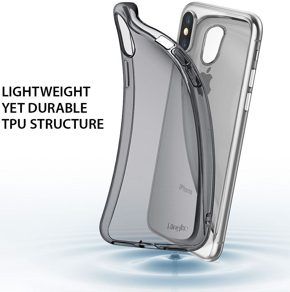 Ringke Air Apple iPhone X Hoesje Grijs afbeelding 2