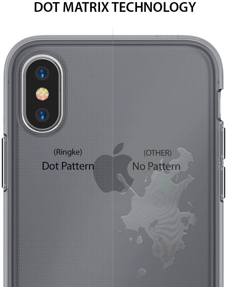 Ringke Air Apple iPhone X Hoesje Grijs afbeelding 3