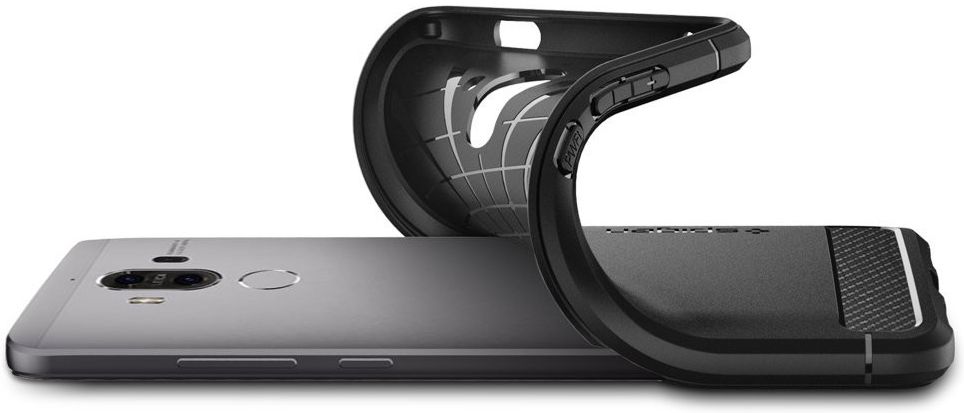 Spigen Rugged Armor Huawei Mate 9 Hoesje Zwart afbeelding 2