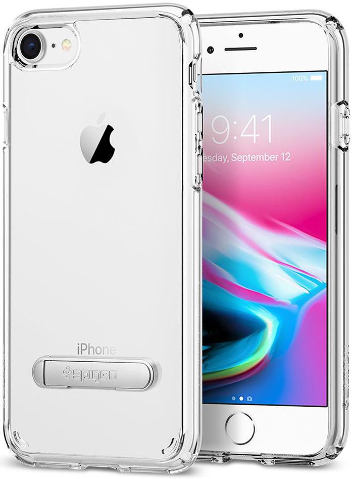 Spigen Ultra Hybrid S Case Apple iPhone 7/8 Clear afbeelding 1