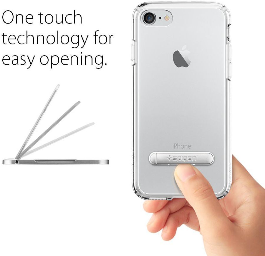Spigen Ultra Hybrid S Case Apple iPhone 7/8 Clear afbeelding 5