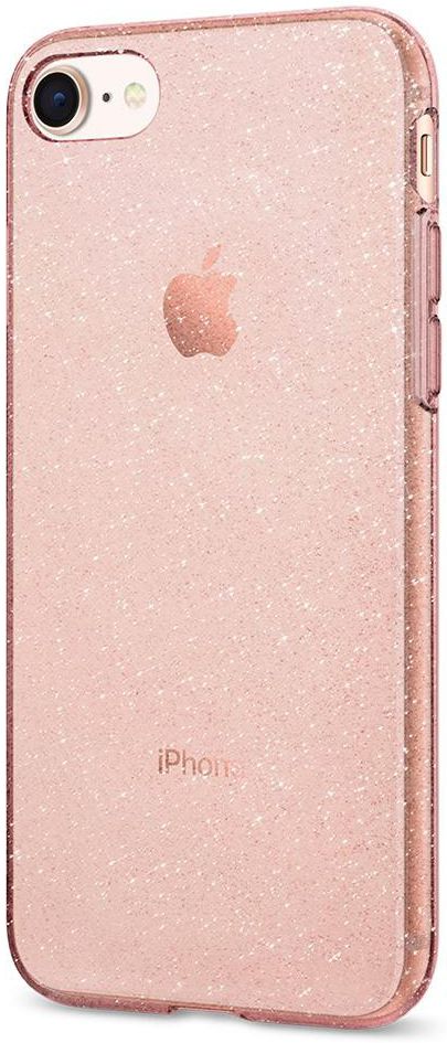 Spigen Liquid Crystal Glitter Apple Iphone 7/ 8 Hoesje Roze afbeelding 4