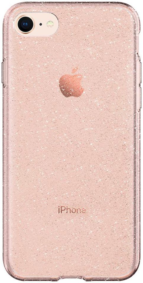 Spigen Liquid Crystal Glitter Apple Iphone 7/ 8 Hoesje Roze afbeelding 5