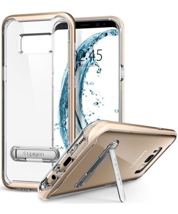 Spigen Crystal Hybrid Case Samsung Galaxy S8 Plus Goud Hoesjes