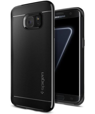 Spigen Neo Hybrid Hoesje Galaxy S7 Edge Zwart Hoesjes