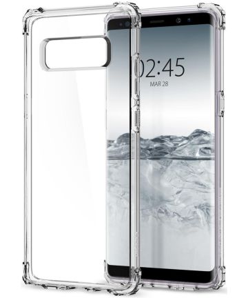 Spigen Crystal Shell Samsung Galaxy Note 8 Hoesje Transparant Hoesjes