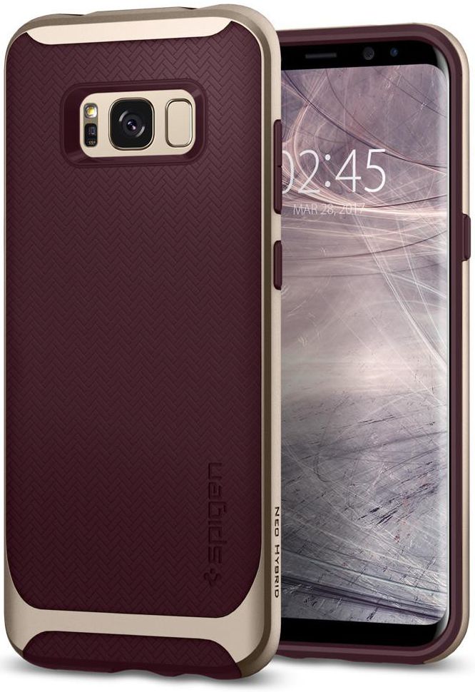 Spigen Neo Hybrid Hoesje Samsung Galaxy S8 Plus Burgundy afbeelding 1