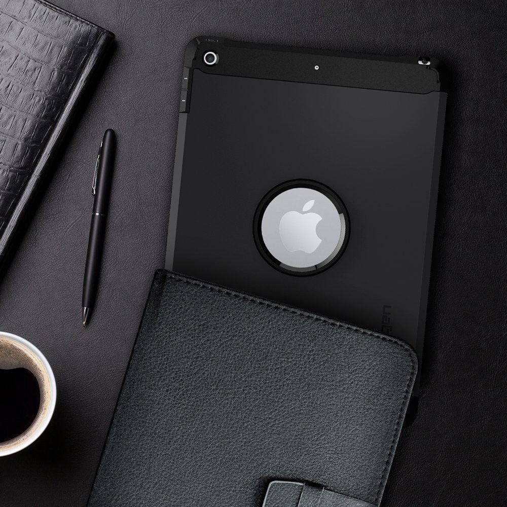 Spigen Tough Armor Case Apple iPad 2017 / 2018 / Air / Air 2 Zwart afbeelding 9
