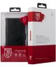 Rosso Deluxe Sony Xperia XZ1 Compact Hoesje Echt Leer Book Case Zwart