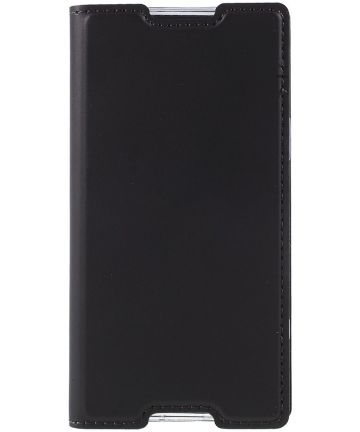 Dux Ducis Sony Xperia XZ1 Compact Premium Bookcase Hoesje Zwart Hoesjes
