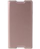 Dux Ducis Sony Xperia XZ1 Compact Premium Bookcase Hoesje Roze Goud