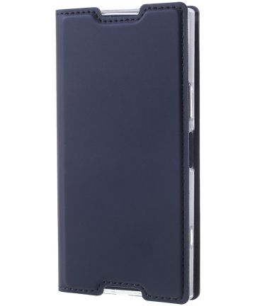Dux Ducis Sony Xperia XZ1 Compact Premium Bookcase Hoesje Blauw Hoesjes