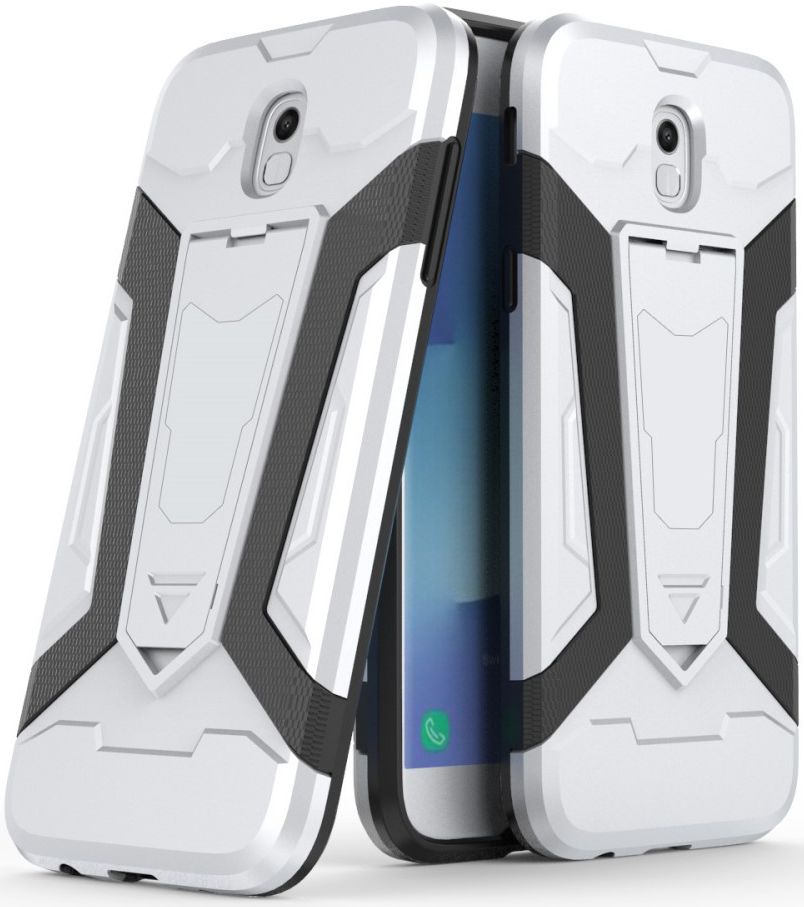 Samsung Galaxy J5 (2017) Hybride Kickstand Hoesje Wit afbeelding 1