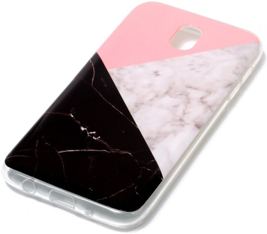 Samsung Galaxy J5 (2017) TPU Hoesje met Marmer Driehoek afbeelding 2
