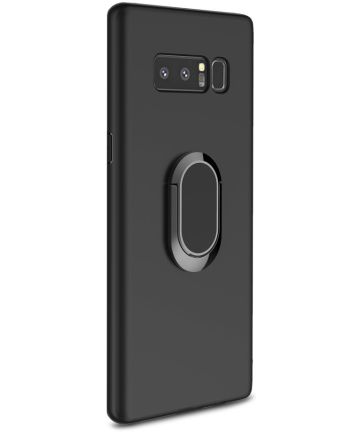 Samsung Galaxy Note 8 Hoesje met Magneet voor Houders Zwart Hoesjes
