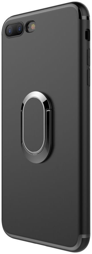 Apple iPhone 7 Plus / 8 Plus Hoesje met Magneet voor Houders Zwart afbeelding 1