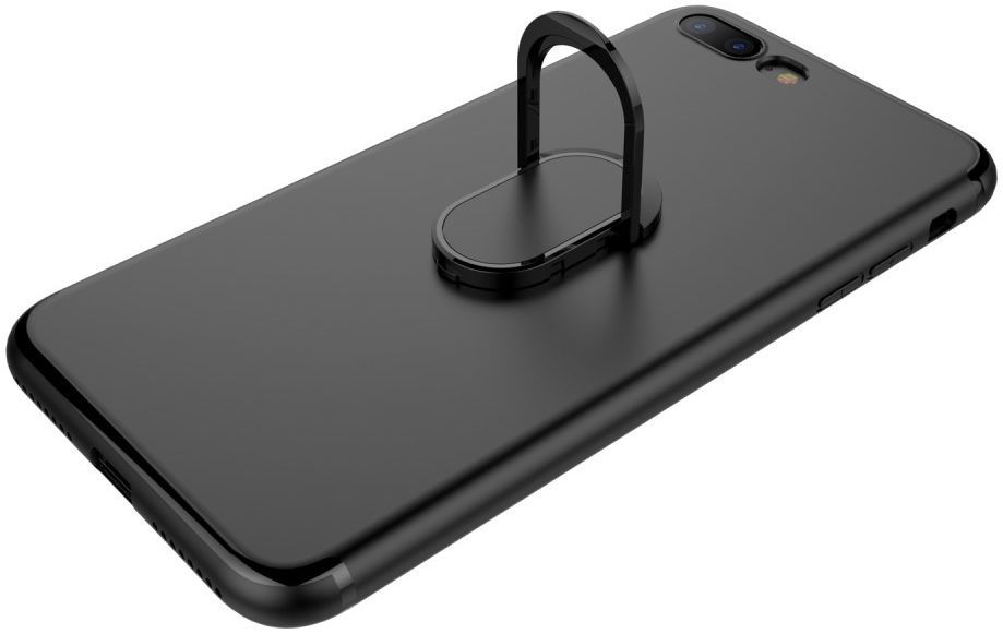 Apple iPhone 7 Plus / 8 Plus Hoesje met Magneet voor Houders Zwart afbeelding 5