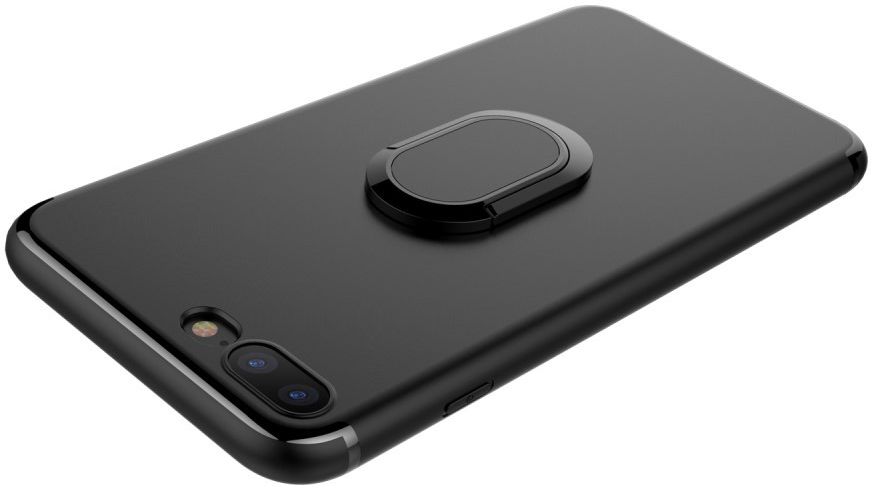 Apple iPhone 7 Plus / 8 Plus Hoesje met Magneet voor Houders Zwart afbeelding 7