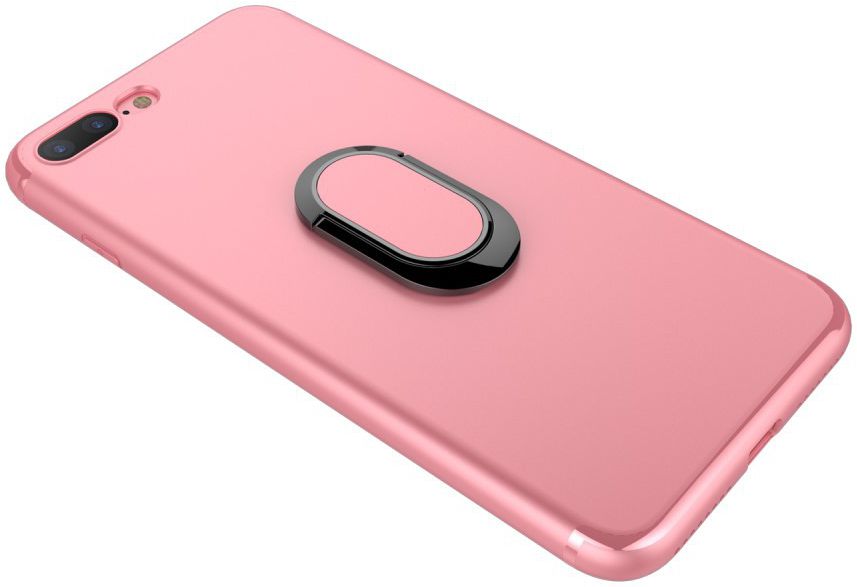 Apple iPhone 7 / 8 Plus Hoesje met Magneet en Stand Functie Roze afbeelding 2