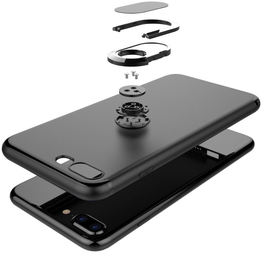 Apple iPhone 7 / 8 Plus Hoesje met Magneet en Stand Functie Roze afbeelding 4