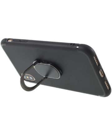 Vaag Pelmel aantal Apple iPhone X Hoesje met Magneet voor Houders Zwart | GSMpunt.nl