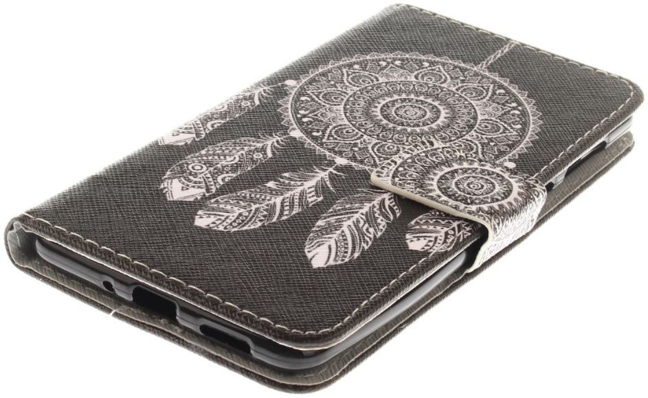 Nokia 8 Portemonnee Hoesje met Print Donkere Dromenvanger afbeelding 10
