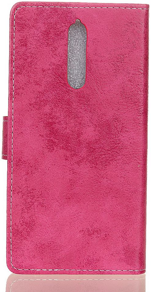 Nokia 8 Vintage Portemonnee Hoesje Roze afbeelding 8