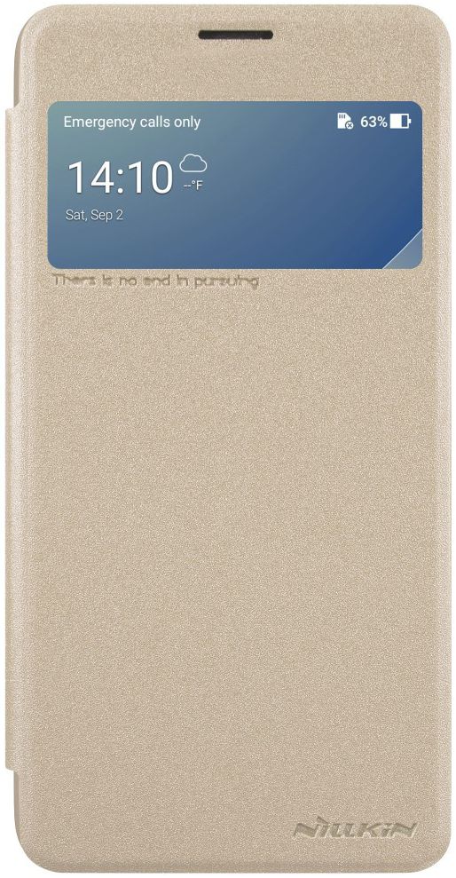 Nillkin Sparkle Series Book Case Asus ZenFone 4 Max 5.5 Goud afbeelding 1