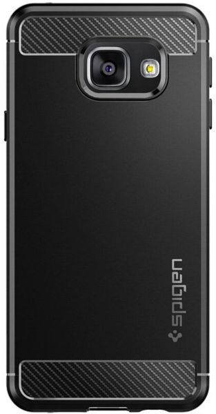 Spigen Rugged Armor Case Samsung Galaxy A3 (2016) Zwart afbeelding 4