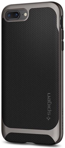 Spigen Neo Hybrid Hoesje Apple iPhone 8 Plus / 7 Plus Gunmetal afbeelding 5