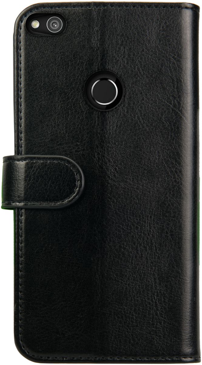 Rosso Element Huawei P8 Lite (2017) Hoesje Book Cover Zwart afbeelding 4