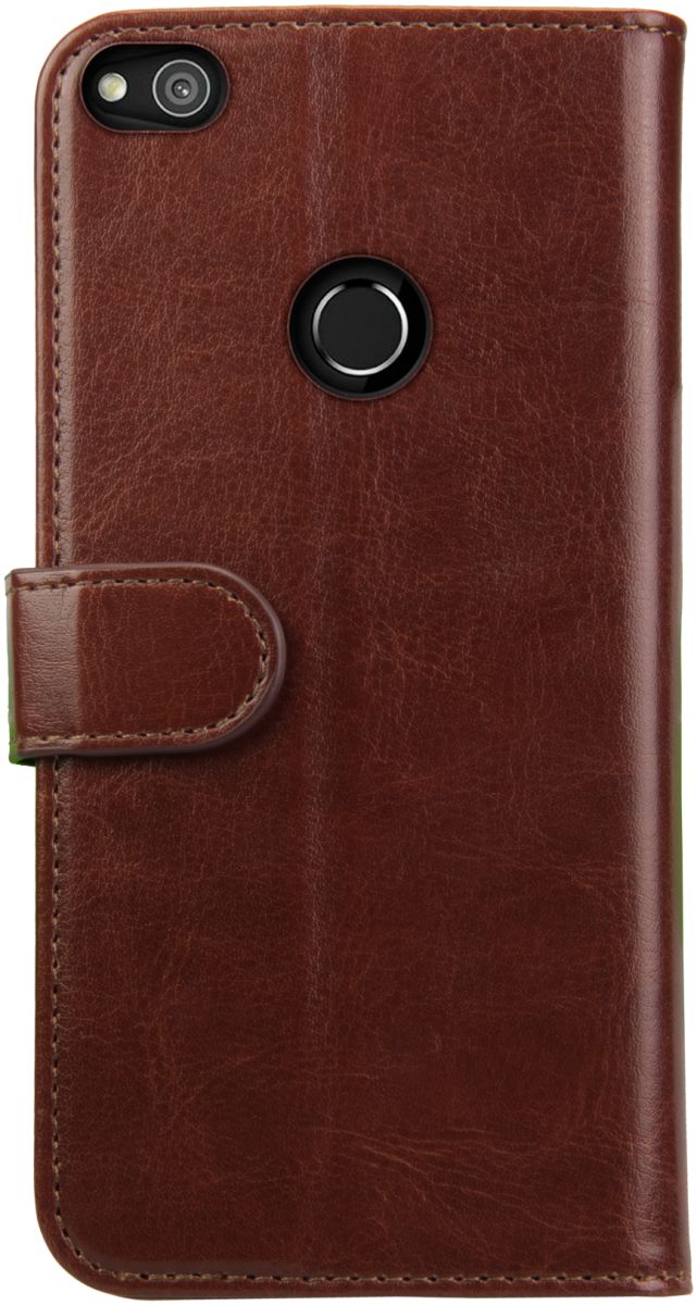 Rosso Element Huawei P8 Lite (2017) Hoesje Book Cover Bruin afbeelding 5