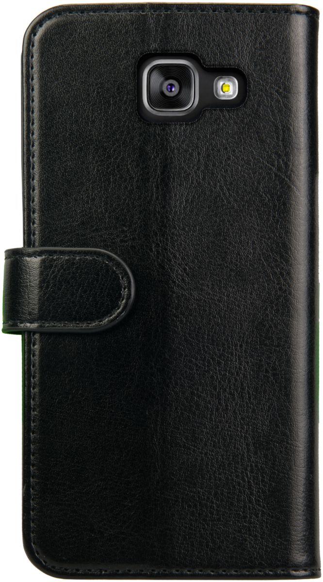 Rosso Element Samsung Galaxy A5 (2016) Hoesje Book Cover Zwart afbeelding 2