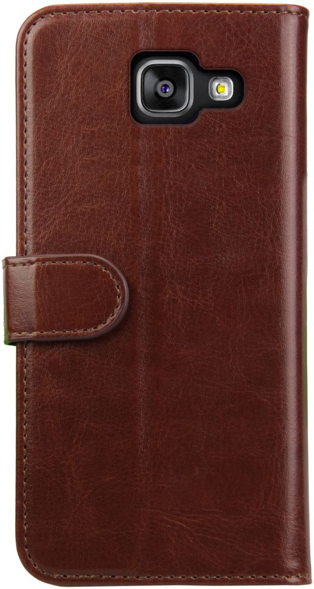 Rosso Element Samsung Galaxy A3 (2016) Hoesje Book Cover Bruin afbeelding 5