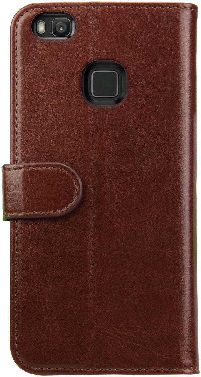 Rosso Element Huawei P9 Lite Hoesje Book Cover Bruin afbeelding 2