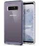 Spigen Neo Hybrid Crystal Hoesje Samsung Galaxy Note 8 Orchid Grey