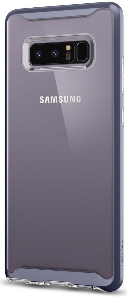 Spigen Neo Hybrid Crystal Hoesje Samsung Galaxy Note 8 Orchid Grey afbeelding 5