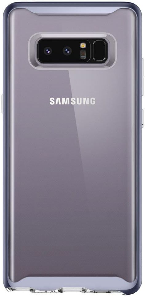 Spigen Neo Hybrid Crystal Hoesje Samsung Galaxy Note 8 Orchid Grey afbeelding 6