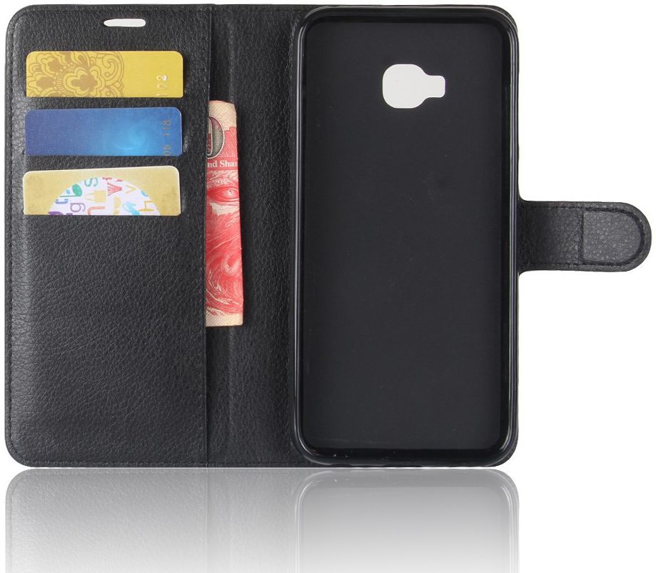 Asus Zenfone 4 Selfie Bookcase Hoesje Zwart afbeelding 5