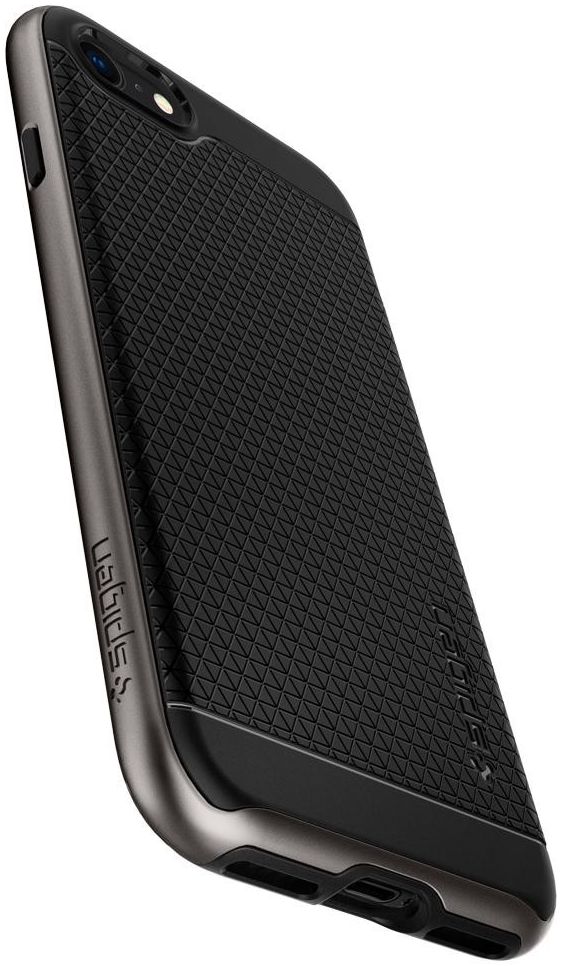 Spigen Neo Hybrid 2 Hoesje Apple iPhone 7 / 8 Gunmetal afbeelding 3