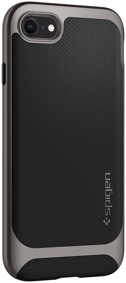 Spigen Neo Hybrid Herringbone iPhone 7 / 8 Hoesje Gunmetal afbeelding 7