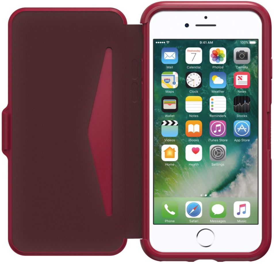 Otterbox Symmetry Etui Hoesje Apple iPhone 7 Rood afbeelding 2