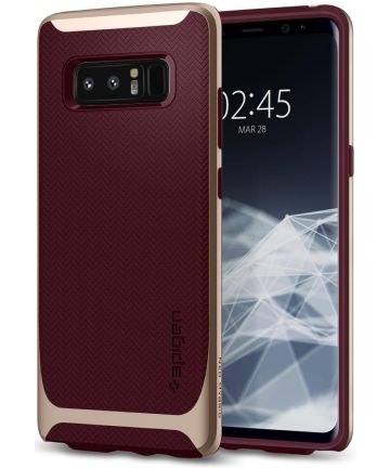 Spigen Neo Hybrid Samsung Galaxy Note 8 Burgundy Hoesjes