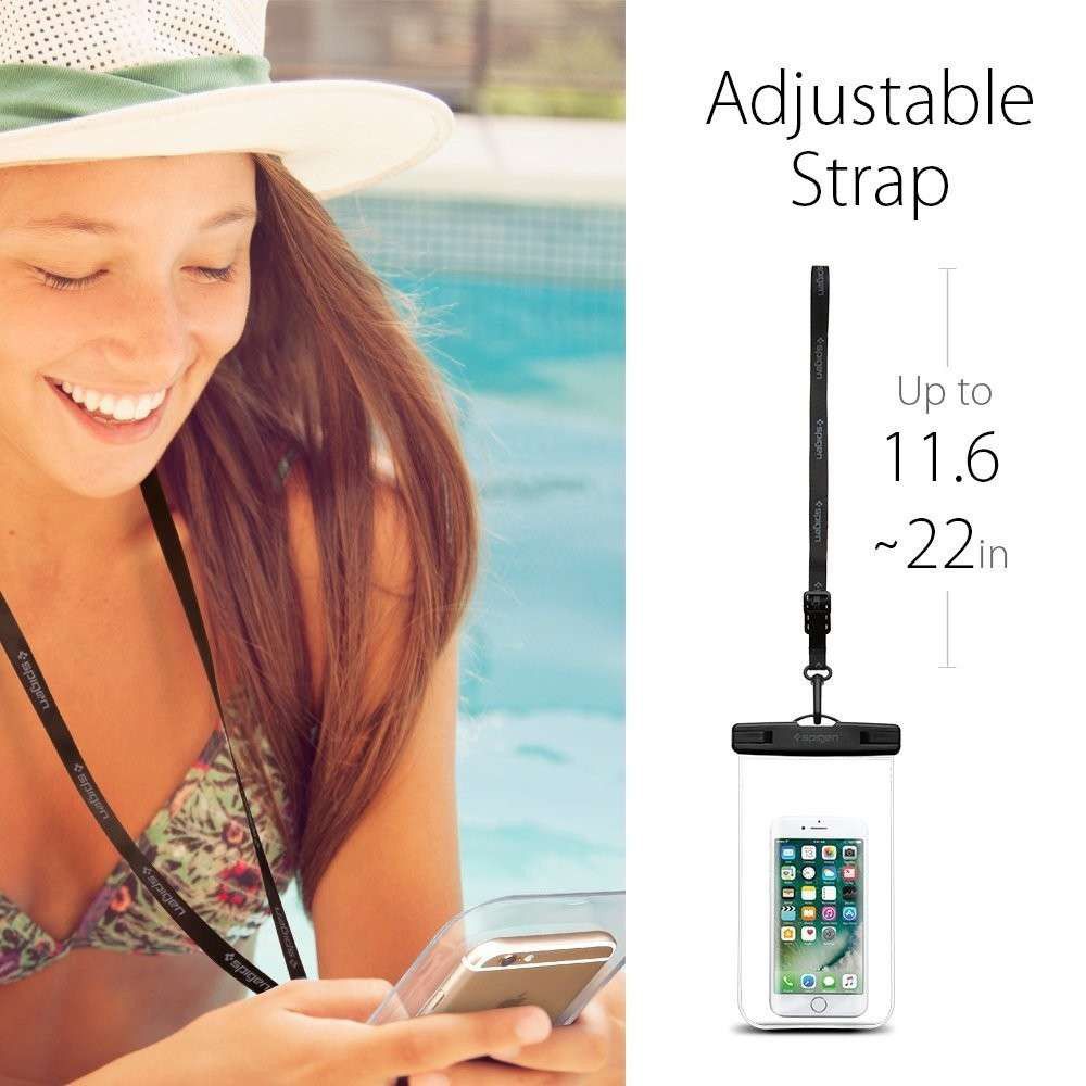 Spigen Velo Universeel Waterbestendig Hoesje Zwart afbeelding 10